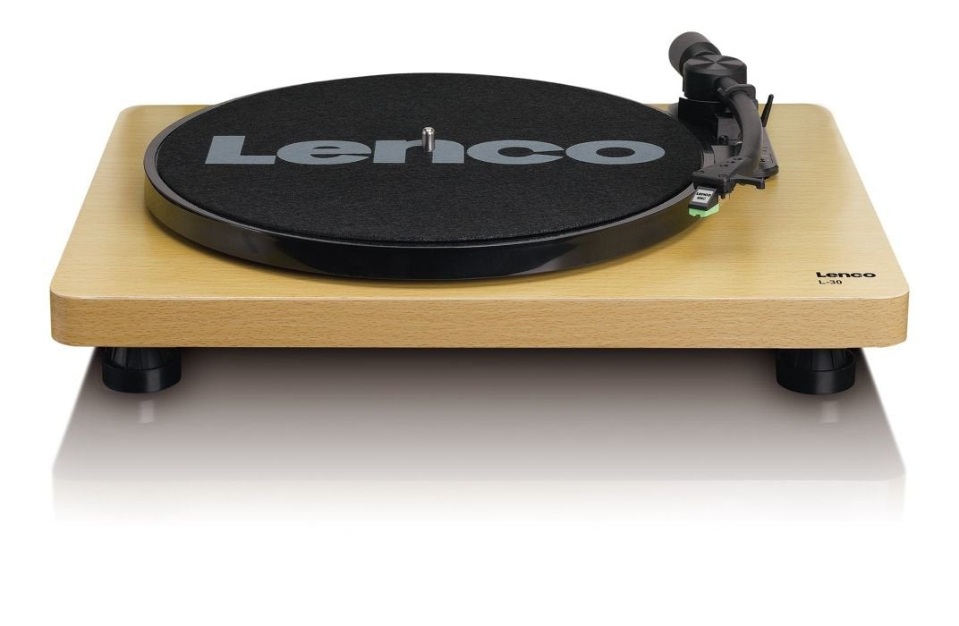 EAN 8711902037576 - Lenco L-30 Tocadiscos de tracción por correa Madera Semiautomático imagen 4