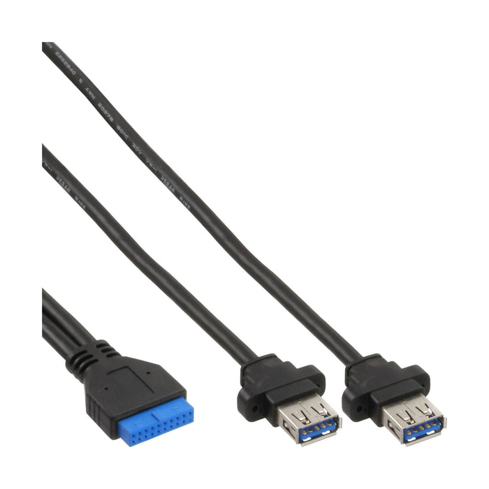 Tarjeta Mini Pcie Inline Tarjeta De Interfaz 4x Usb 3.0