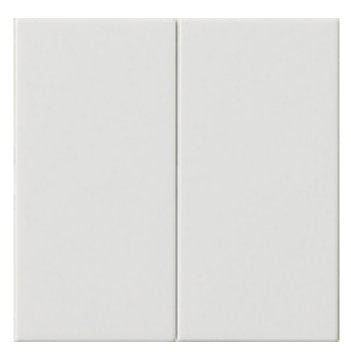 Gira S3000 Bedienaufsatz 2fach System 55 Reinweiss Glänzend