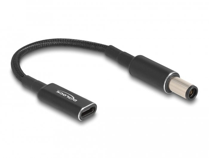 Delock 60032 Cable De Carga Portátil Usb Type-C Hembra A Hp 7,4 X 5,0 Mm Macho 15 Cm