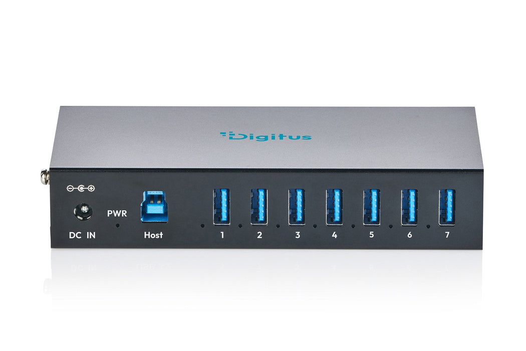 Digitus Usb-A-Hub 7-Port 3.2 ->7xusb A Industrial