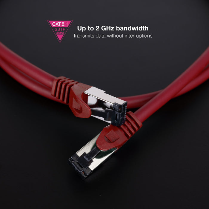 EAN 8433281015722 - Nanocable 10.20.2000-L25-R cable de red 0,25 m Cat8.1 S/FTP (S-STP) imagen 4