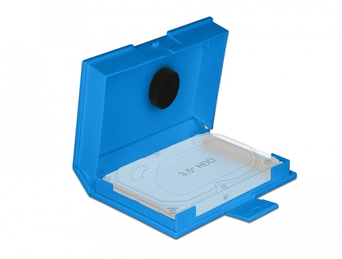 Schutzbox Für 3.5? Hdd Blau