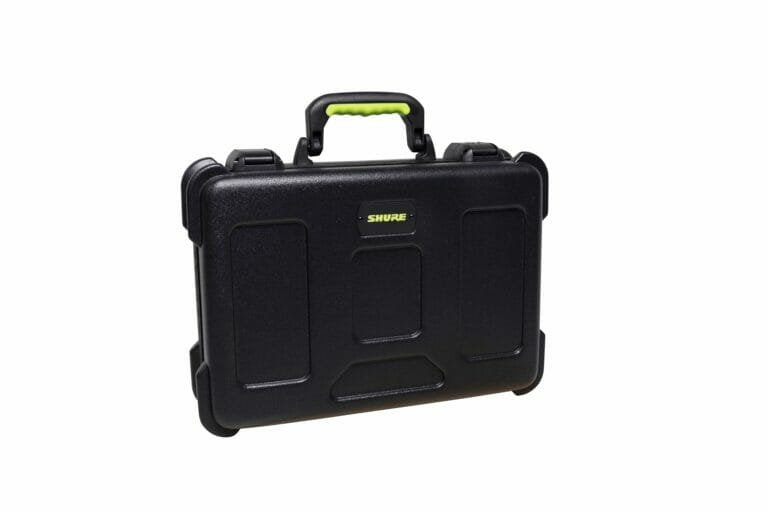Estuche Shure Sh-Miccasew06  De Plástico Con Asa Para Transportar Micrófonos