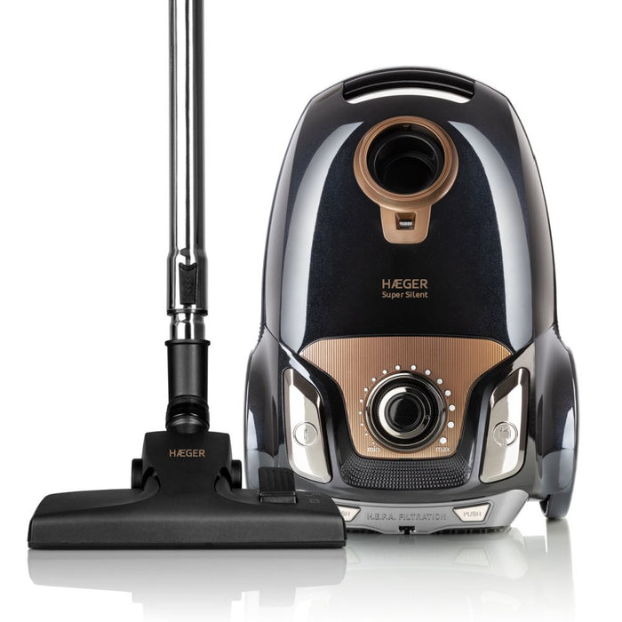 EAN 5608475015403 - Haeger VC-75B.039A aspiradora 4 L Aspiradora cilíndrica Secar 750 W Bolsa para el polvo imagen 1