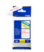 EAN 0012502625803 - Brother TZE-252 cinta para impresora de etiquetas Rojo sobre blanco imagen 3