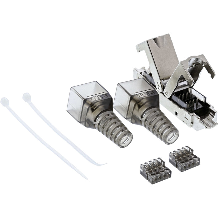 Caja De Conexión Inline Cat.6a 600 Mhz Lsa Blindado