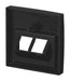 EAN 4011395360460 - Busch-Jaeger 2CKA001753A0216 placa de pared y cubierta de interruptor Negro imagen 3