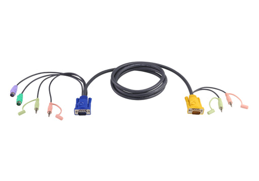 EAN 4710423772526 - ATEN 2L-5305P cable para video, teclado y ratón (kvm) Negro imagen 1