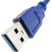 EAN 8057685306219 - Techly 0.5m USB 3.0 AB M/M cable USB USB 3.2 Gen 1 (3.1 Gen 1) 0,5 m USB A USB B Azul imagen 6