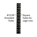 EAN 0037332187345 - Tripp Lite SRW10USG armario rack Bastidor de pared Negro imagen 2