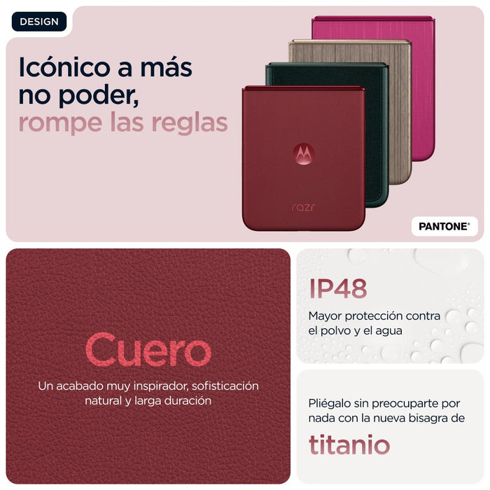 EAN 840023293245 - Motorola razr 60 ultra 17,7 cm (6.96") SIM doble Android 15 5G USB Tipo C 16 GB 512 GB 4700 mAh Burdeos imagen 32