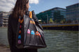 EAN 3328170293662 - Konix KX PACMAN SHOPPING BAG BLACK Negro Bolso grande imagen 2