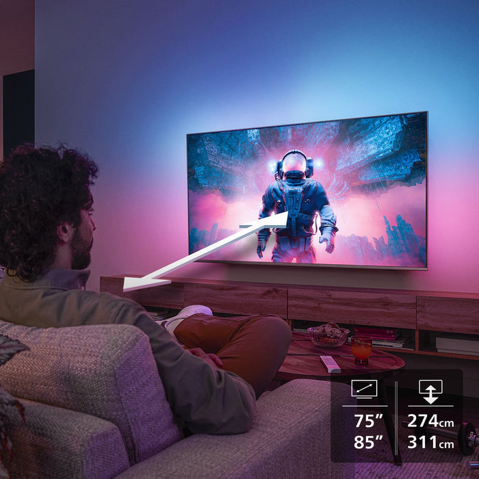 EAN 8718863046050 - Philips 8500 series 85PUS850012 2,16 m (85") 4K Ultra HD Smart TV Wifi Negro imagen 9
