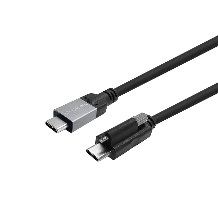 Usb-C Screw To Usb-C Cable  10m Supports