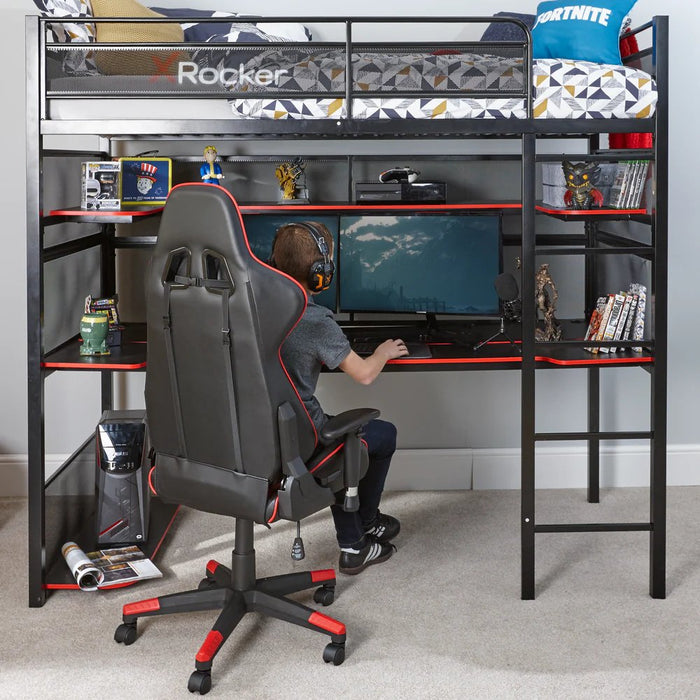 EAN 0094338711882 - X Rocker 7118801 cama Cama para jugar a videojuegos Individual estándar Rectangular imagen 6