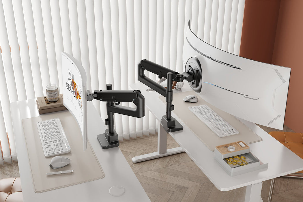 EAN 4016032505938 - Digitus DA-90475 soporte para monitor 144,8 cm (57") Escritorio Negro imagen 3