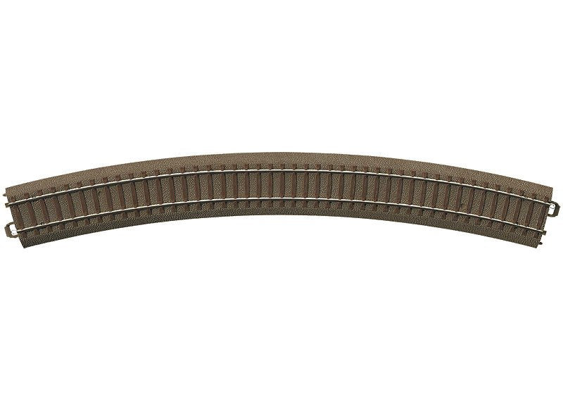 Märklin Gebogenes Gleis - Track - - 3 Año E - 1 Ud. - Marrón - 64.4