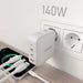 EAN 8435739900949 - AISENS ASCH-140W3P030-W cargador de dispositivo móvil Universal Corriente alterna Carga rápida Interior imagen 5