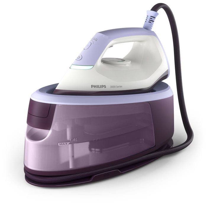EAN 8720389029493 - Philips 3000 series PSG3000/30 estación plancha al vapor 2400 W 1,4 L Suela de cerámica Púrpura, Blanco imagen 5