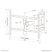 EAN 8717371448745 - Neomounts WL40-550BL16 soporte para TV 165,1 cm (65") Negro imagen 17
