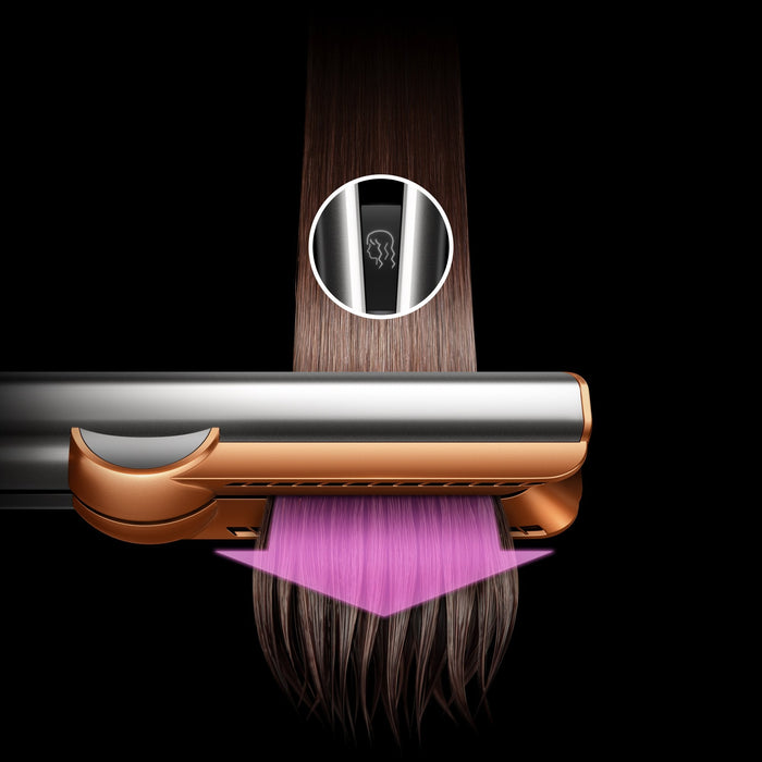 Dyson Airstrait Aksamitna Czerwien/Zloto