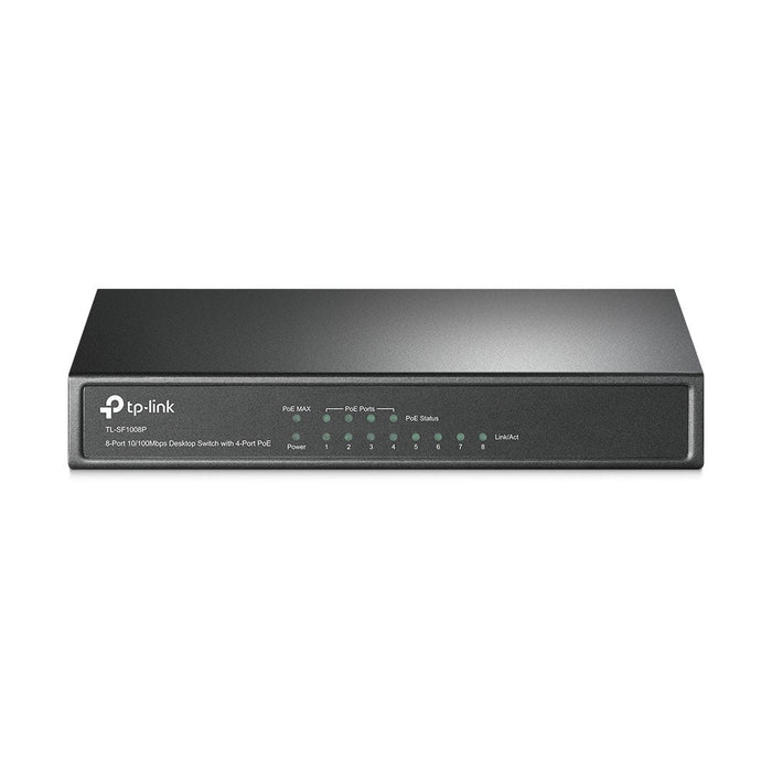Switch Tp-Link Sf1008p 8 Puertos Rj-45 10 100 Poe