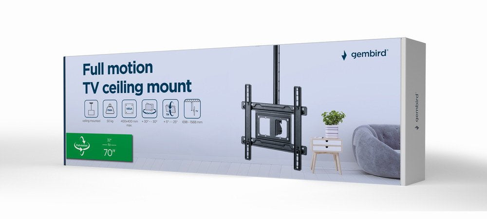EAN 8716309128087 - Gembird CM-70ST-01 soporte para TV 177,8 cm (70") Negro imagen 10