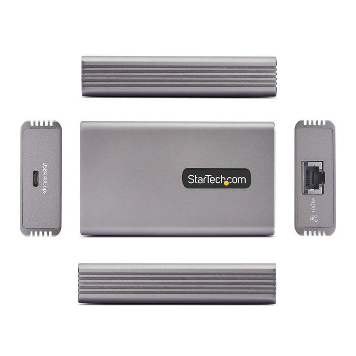 Startech Adaptador De Red Usb4 / Thunderbolt 5 1/2.5/5/10gbase-T X 1 Gris Conforme A La Taa