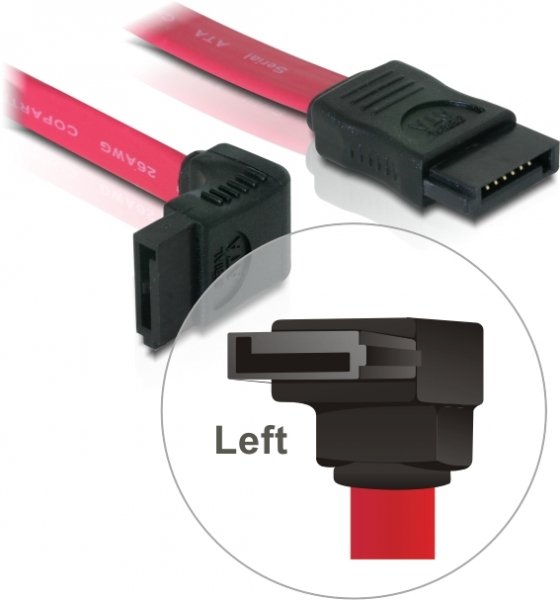 EAN 4043619842490 - DeLOCK SATA Cable - 0.3m cable de SATA 0,3 m Rojo imagen 1