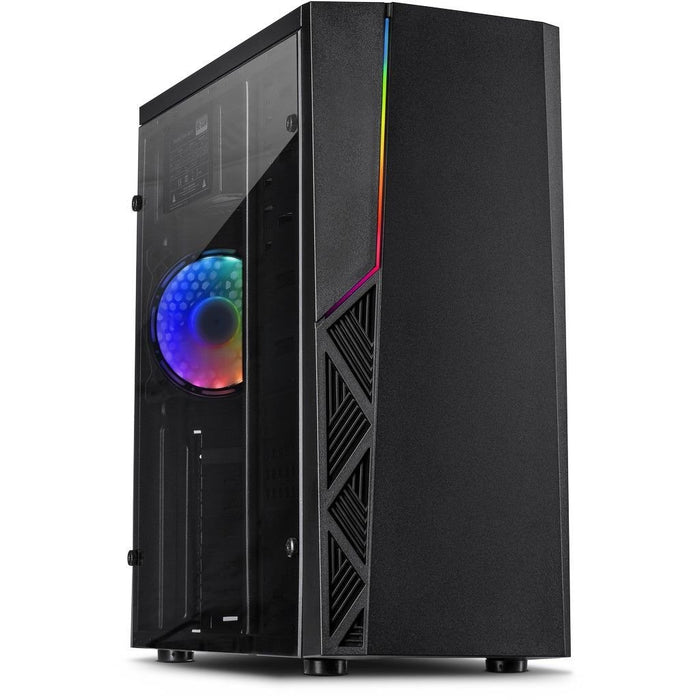 EAN 4260455645126 - Inter-Tech B-02 RGB Torre Negro imagen 1