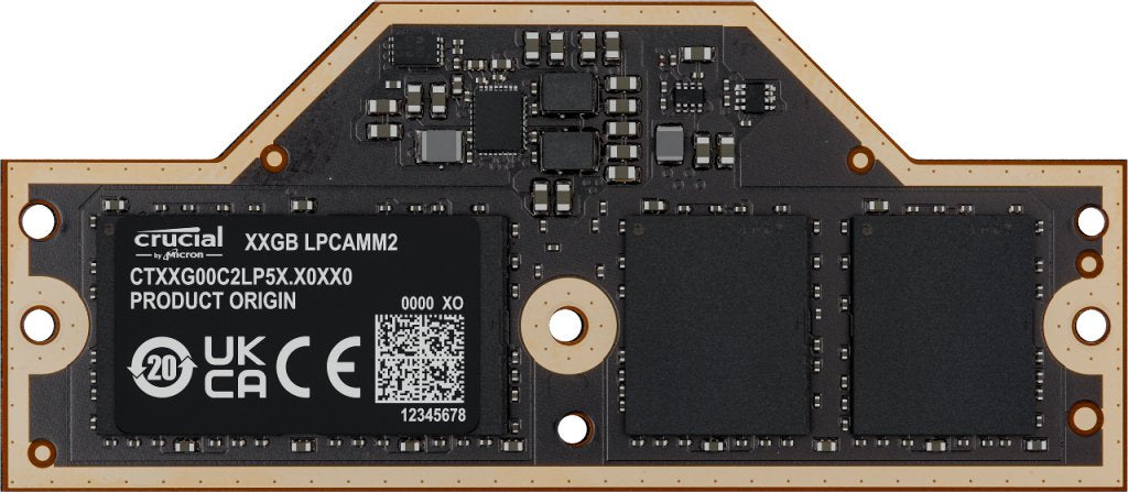 EAN 0649528945969 - Crucial CT64G75C2LP5X módulo de memoria 64 GB 1 x 64 GB LPDDR5X 7500 MT/s 262-pin LPCAMM2 imagen 1