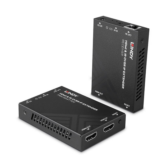 EAN 4002888383981 - Lindy 38398 extensor audio/video Transmisor y receptor de señales AV Negro imagen 1