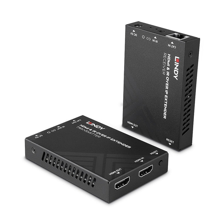 EAN 4002888383981 - Lindy 38398 extensor audio/video Transmisor y receptor de señales AV Negro imagen 1
