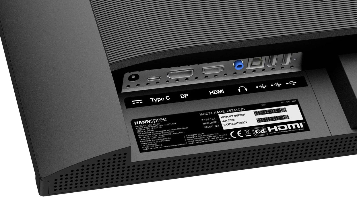 EAN 4711404025020 - Hannspree Hybri Monitor EB241CJB pantalla para PC 60,5 cm (23.8") 1920 x 1080 Pixeles Full HD LCD Negro imagen 8