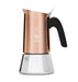 EAN 8006363033015 - Bialetti Venus Cafetera italiana 0,17 L Cobre, Acero inoxidable imagen 1