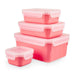 EAN 4009049537962 - EMSA Clip & Close Rectangular Establecer Coral 4 pieza(s) imagen 2