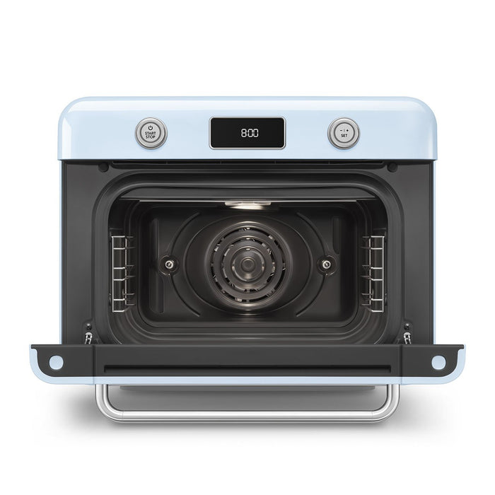 EAN 8017709333874 - Smeg COF01PBEU horno de vapor Pequeño Azul Botones, Giratorio imagen 5