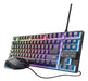 EAN 8713439256383 - Trust GXT 798 teclado Ratón incluido Juego USB QWERTY Español Negro imagen 1