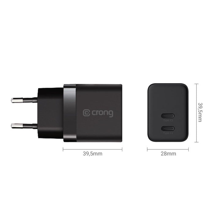EAN 5904310702232 - Crong CRG-GNCC35-BLK cargador de dispositivo móvil Universal, Smartphone, Portátil, Netbook, Reloj inteli imagen 4