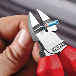 EAN 4003773040279 - Knipex 14 26 160 pelacable Rojo, Amarillo imagen 2