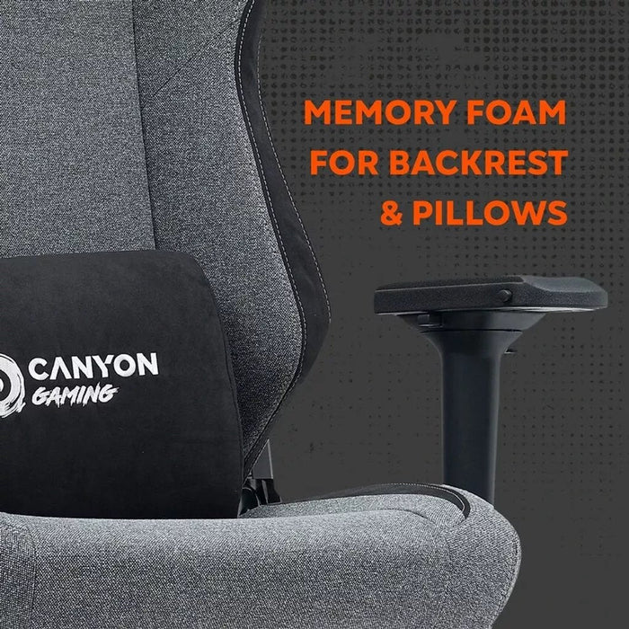 Canyon Gaming Chair Boulder Xlch01 King Size Grey