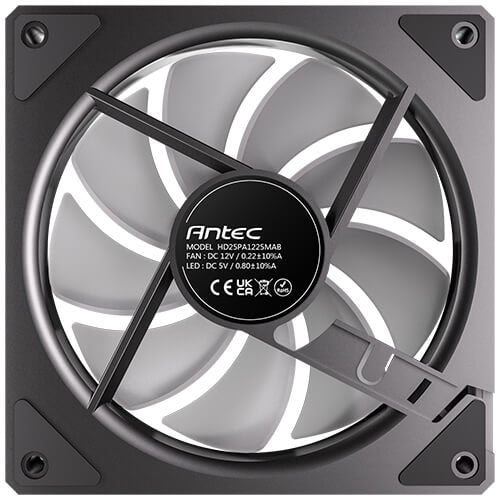 EAN 0761345400602 - Antec 0-761345-40060-2 sistema de refrigeración para ordenador Carcasa del ordenador Ventilador 12 cm Neg imagen 3
