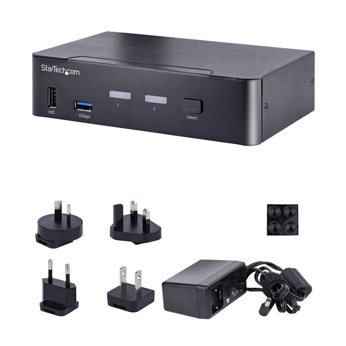EAN 0065030872201 - StarTech.com SV231DPUCA interruptor KVM Negro imagen 5