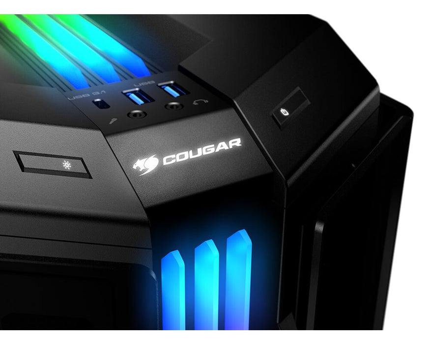 EAN 4715302442910 - COUGAR Gemini T Pro Midi Tower Negro imagen 7