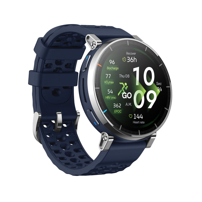 Smartwatch Amazfit Active 3 Premium Dark Azul  Hyrox-Modus