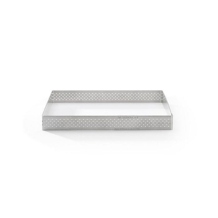 De Buyer Perforated Stainless Steel Square Tart Form 17,5cm (3099 23) Debuyer23) Debuyer 23)