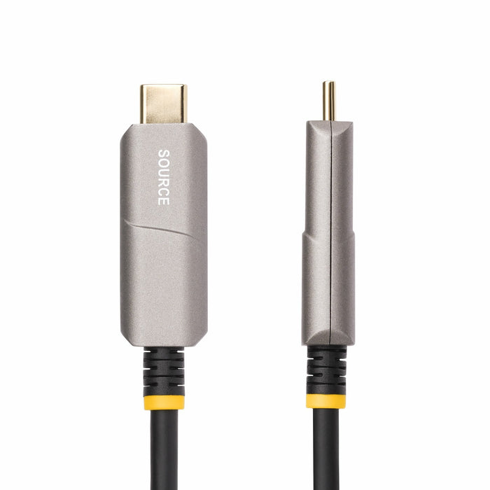 Startech.Com 15,2m Usb-C Auf Hdmi 2.0 Aktives Opticos Cable Aoc 4k 60hz Usb C Zu Hdmi Cable Cl3 Usb C 4k Hdmi Cable