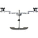 EAN 0065030881227 - StarTech.com ARMDUALSS soporte para monitor 81,3 cm (32") Negro, Plata imagen 4