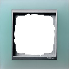 Gira 021151 Marco 1f Opaco Menta Event F.Color Alu